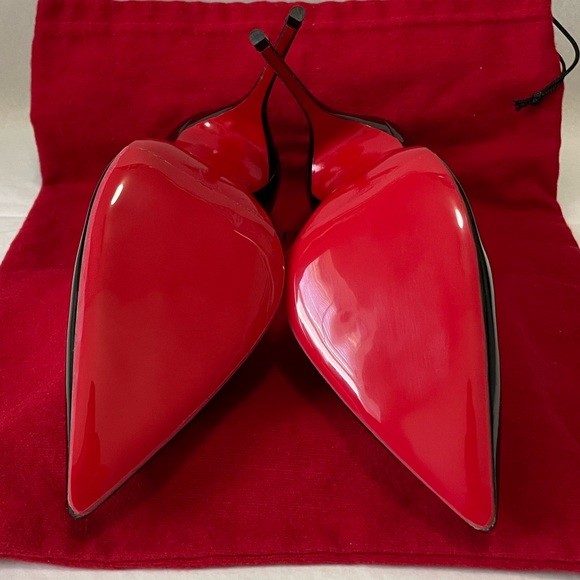 Christian Louboutin So Kate’s in 120mm. Glossy Black patent. EU38 - Picture 9 of 10